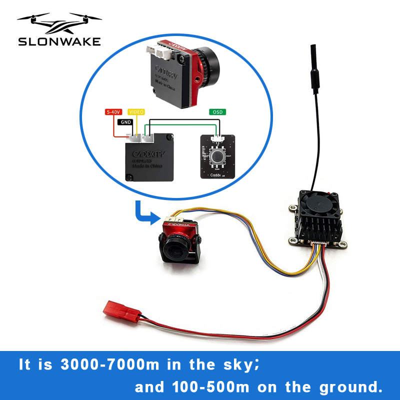 Fpv Camera - جهاز إرسال لاسلكي FPV بعيد المدى