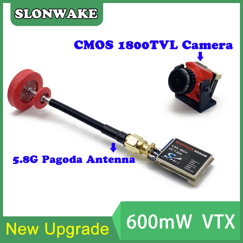 5.8G 48CH 600mW قابل للتعديل V - مراجعة Mini Drone وسعره