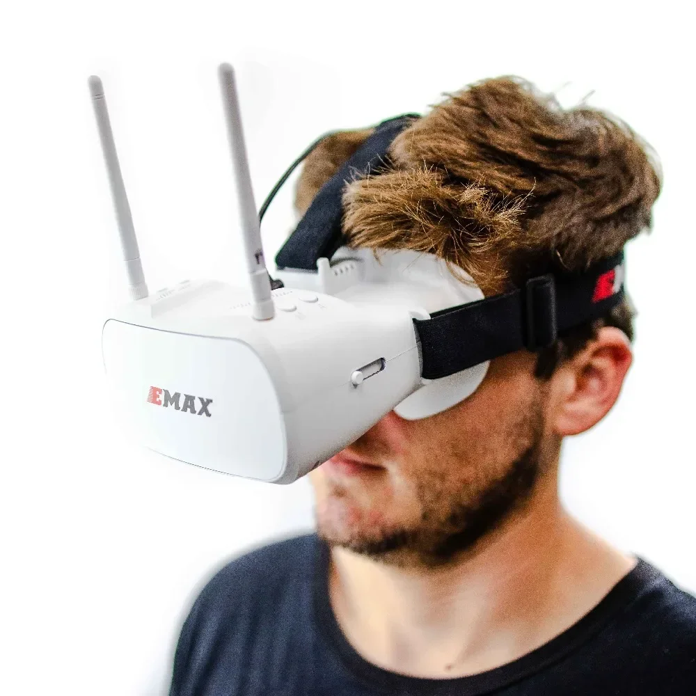 نظارات Emax 5.8G 48CH FPV Tiny - مراجعة Fpv Goggles وسعره