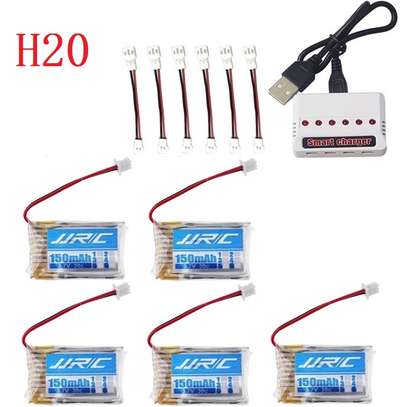 بطارية أصلية JJRC H20 بجهد 3.7 - مراجعة Balance Charger Rc وسعره