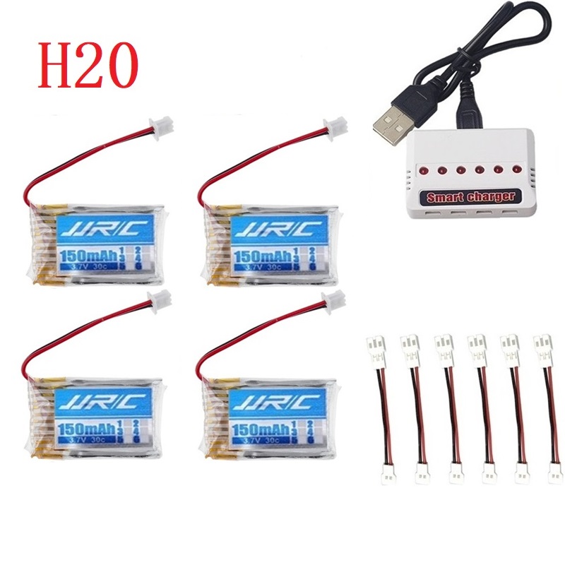 بطارية أصلية JJRC H20 بجهد 3.7 - مراجعة Balance Charger Rc وسعره