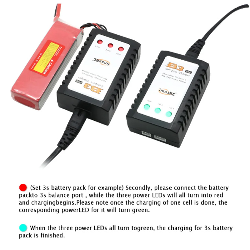 B3 شاحن بطارية متوازن ل B3pro  - مراجعة Balance Charger Rc وسعره