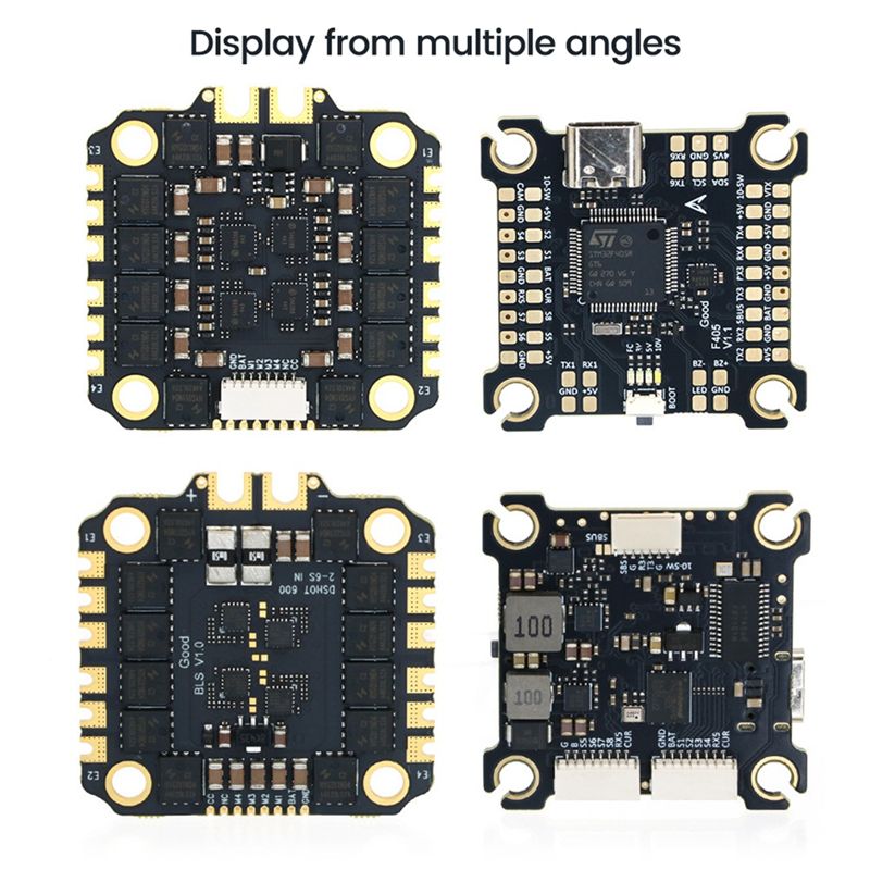 مجموعة CYGJ-2-6S F405 55A تشمل - مراجعة F405 Flight Controller وسعره