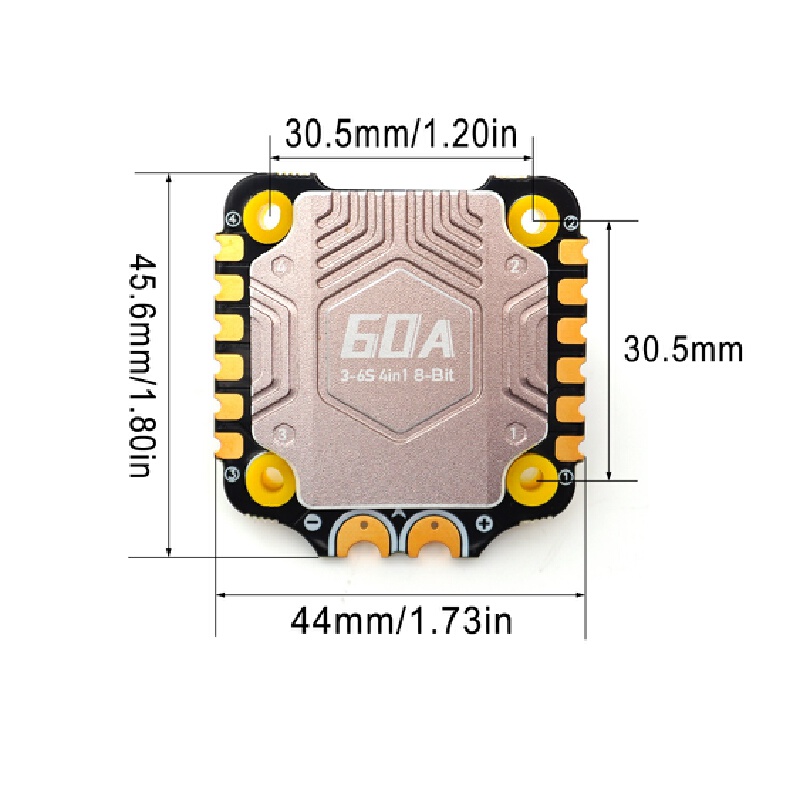 وحدة تحكم الطيران Stack BLS 60 - مراجعة Betaflight Fc وسعره