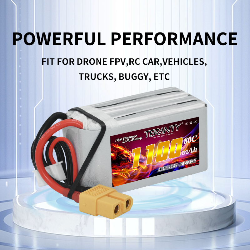بطارية ليثيوم بوليمر TERANTY 4 - مراجعة Lipo Battery 4S وسعره