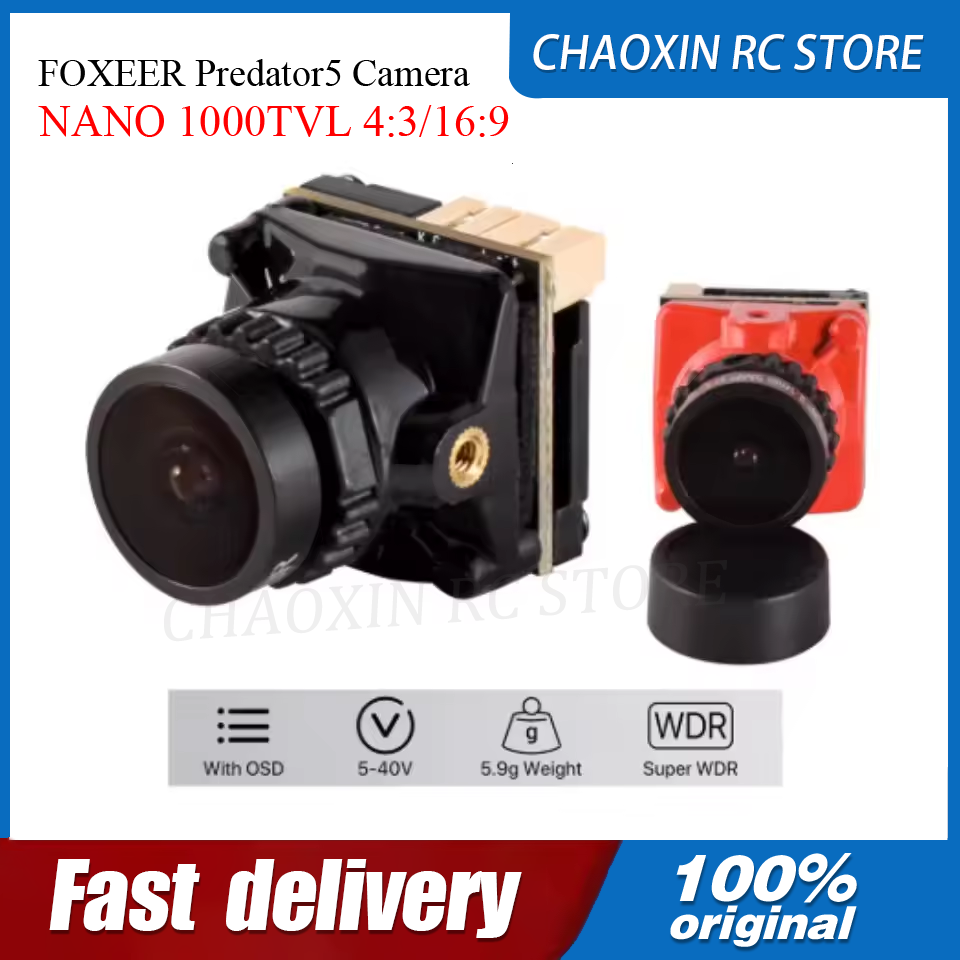كاميرا FOXEER Predator5 NANO 1 - مراجعة Fpv Camera وسعره