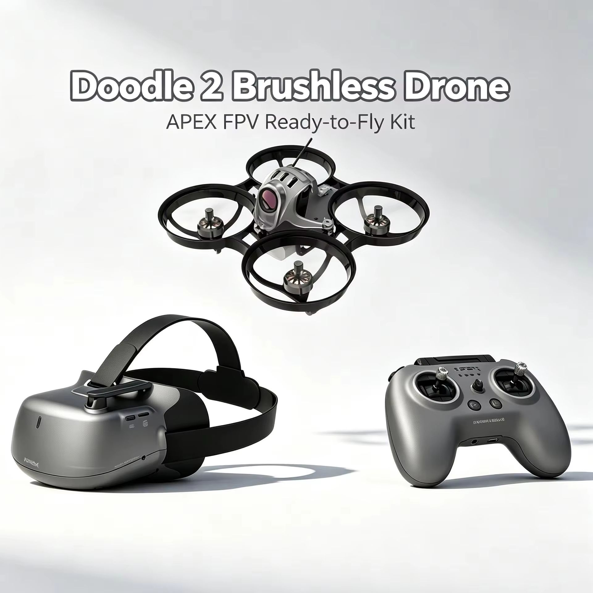 طقم APEX Corvin Raven II FPV R - مراجعة Fpv Goggles وسعره