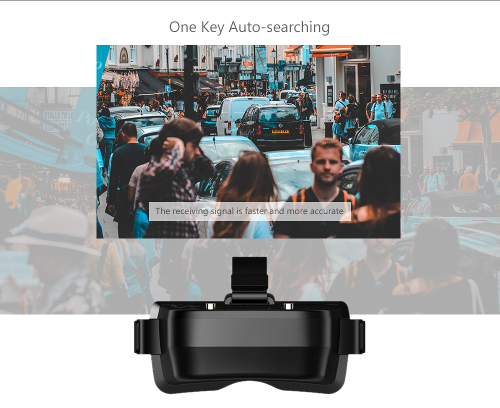 جهاز إرسال SLONWAKE 5.8G 48CH  - مراجعة Fpv Goggles وسعره