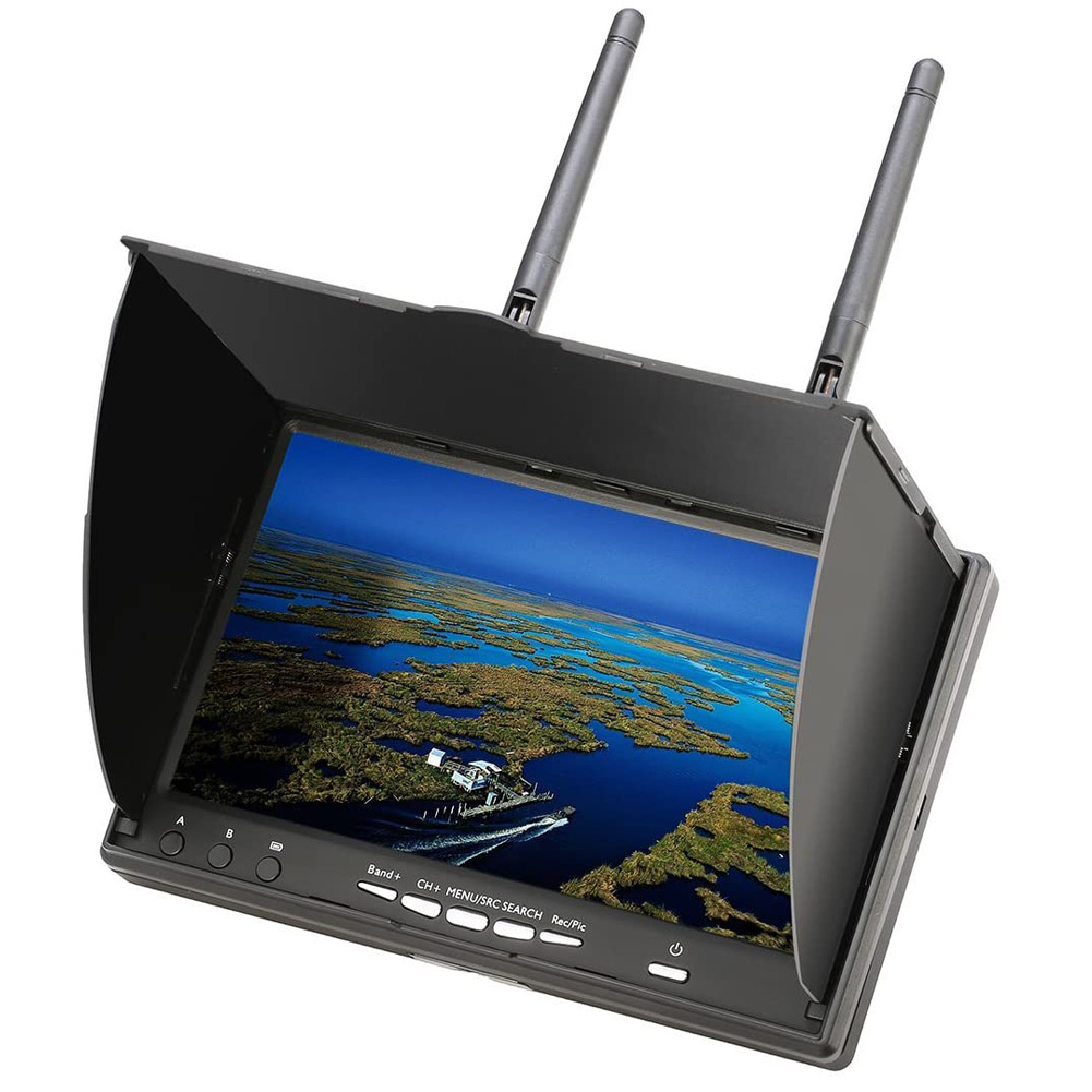 شاشة LCD5802D LCD5802S 7 بوصة  - مراجعة Fpv Goggles وسعره