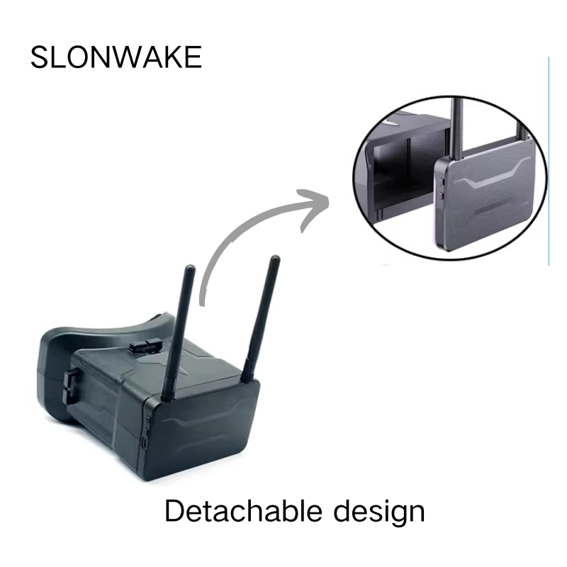 نظارات FPV بتردد 5.8 جيجاهرتز، - مراجعة Fpv Goggles وسعره